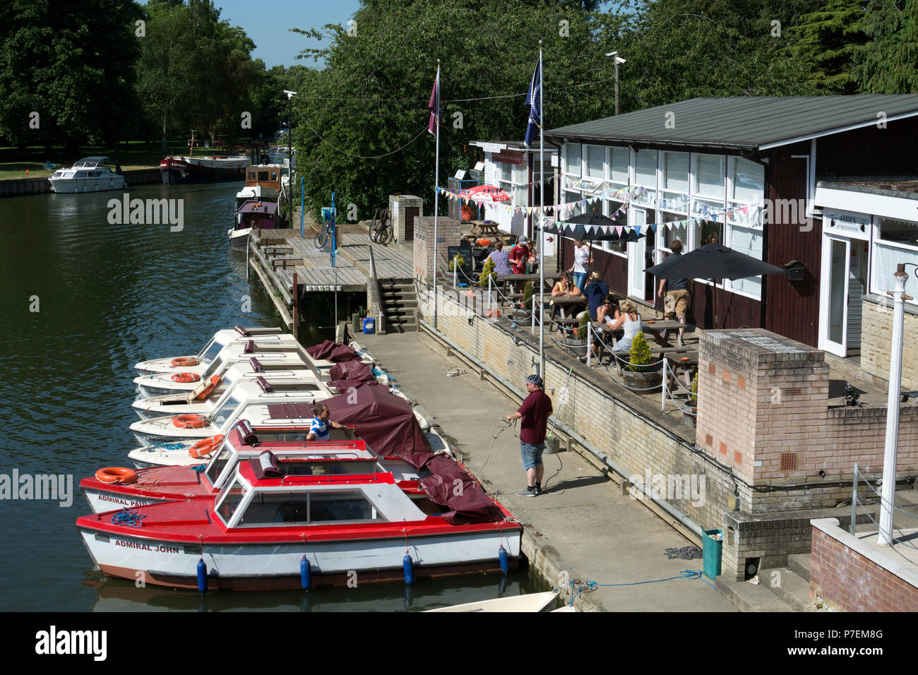 Annie`s Tea Room, AbingdononThames, Oxfordshire, England, UK Stock